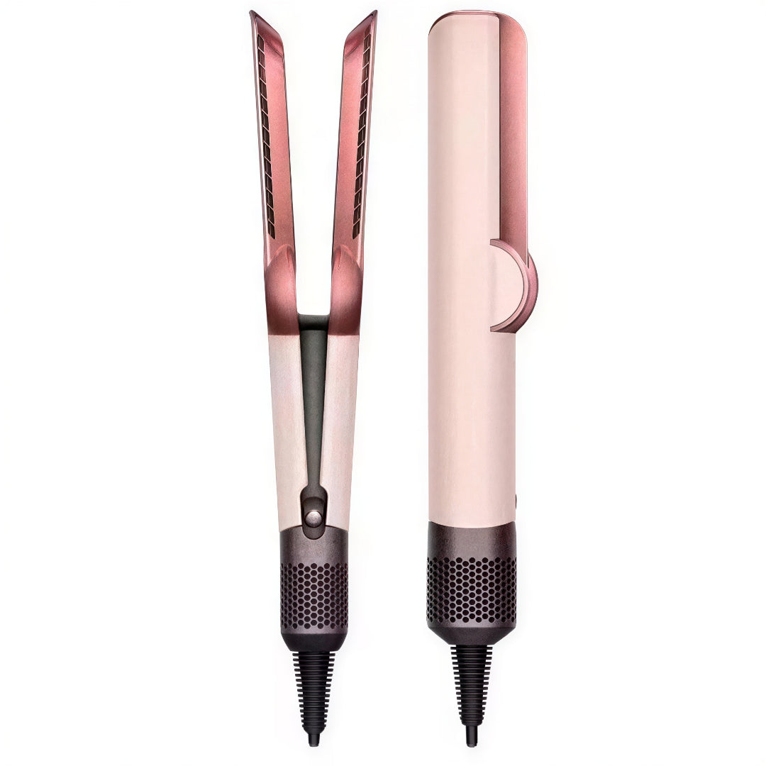 Hair Straightener Blow Dryer 2-in-1 Ceramic Plates Adjustable Heat