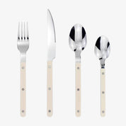 24-Piece Stainless Steel Cutlery Set Modern Handles - Image 8