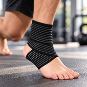 Ankle Support Brace Sprained Foot Stabilizing Compression Wrap