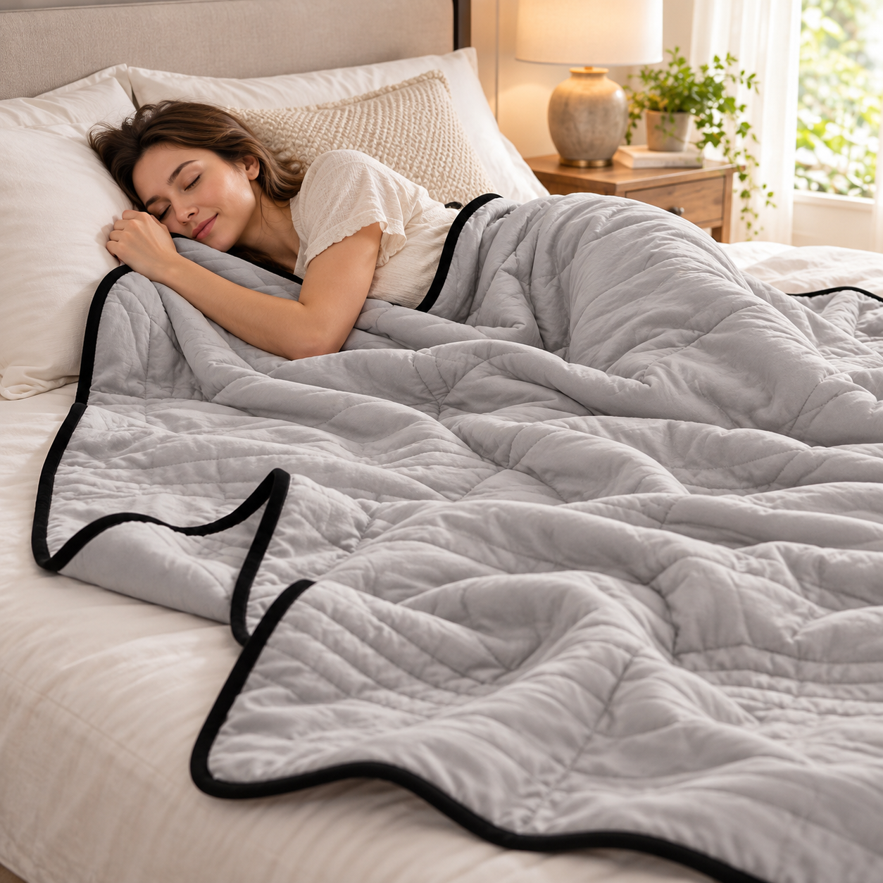 Breathable Summer Cooling Blanket Lightweight Soft Bed Cover