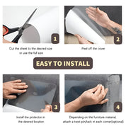 Cat Scratch Furniture Protector Transparent Film Sofa Chair Guard