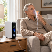 Portable Oxygen Concentrator Adjustable Flow & Quiet Operation
