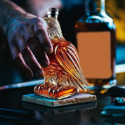 Eagle Whiskey Decanter Glass Unique Bird Design Home Bar