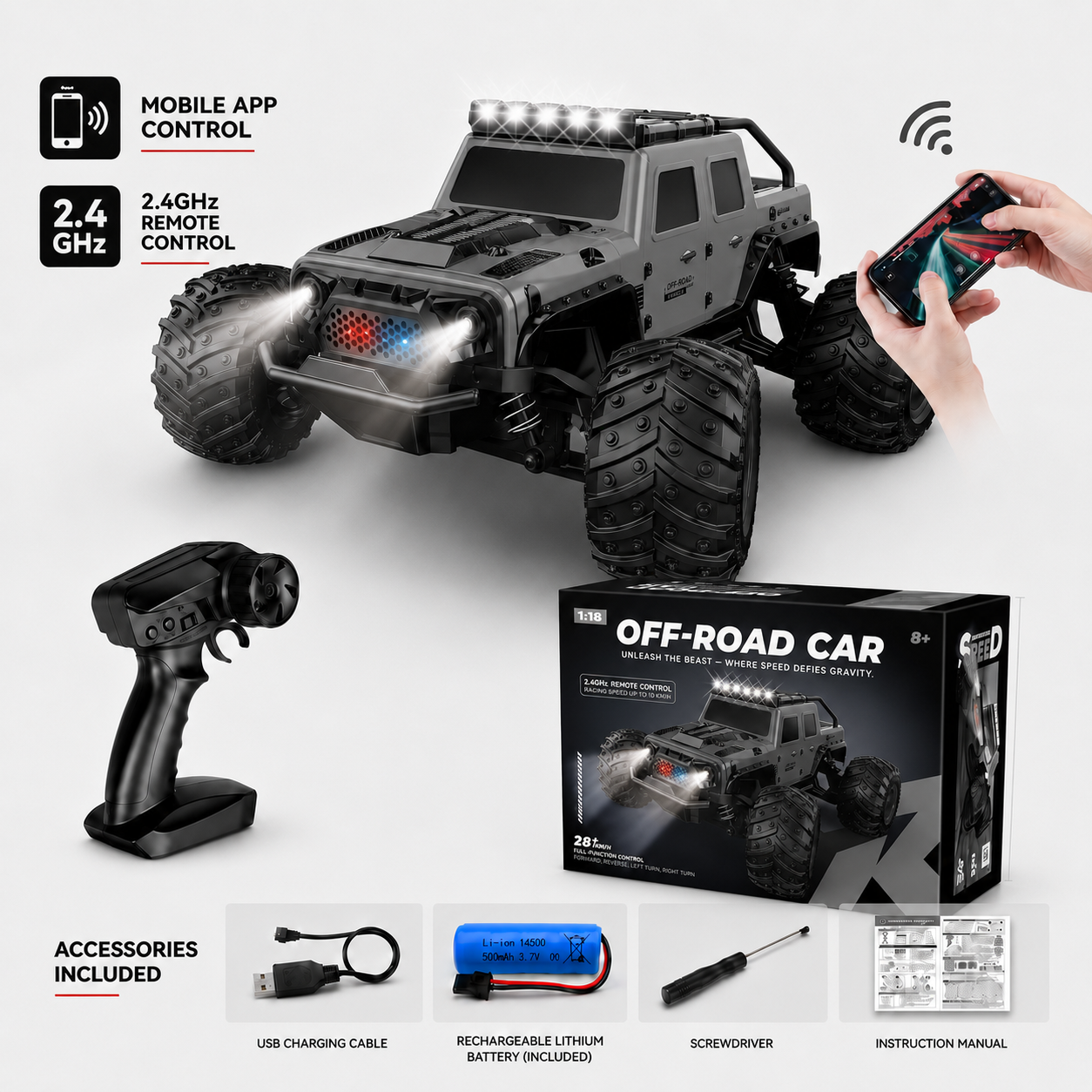 Remote Control Truck Off Road Adventure All Terrain Fun