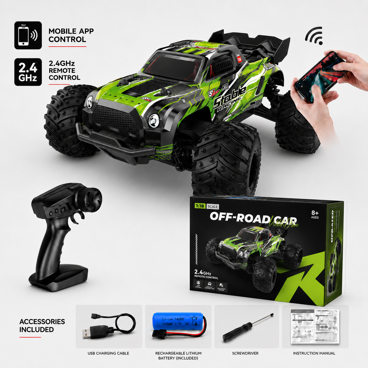 Remote Control Truck Off Road Adventure All Terrain Fun
