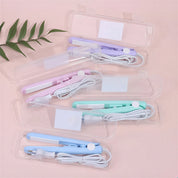 Hair Straightener Curling Iron 2-in-1 Mini Ceramic Styling Tool