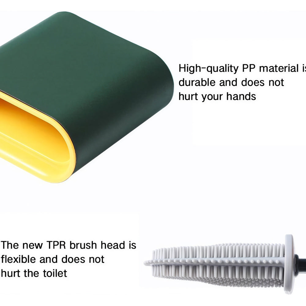 Modern Toilet Brush Holder Sleek Design Durable Materials