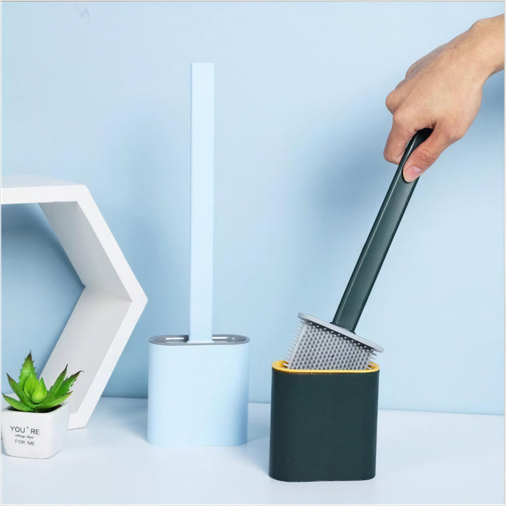 Modern Toilet Brush Holder Sleek Design Durable Materials