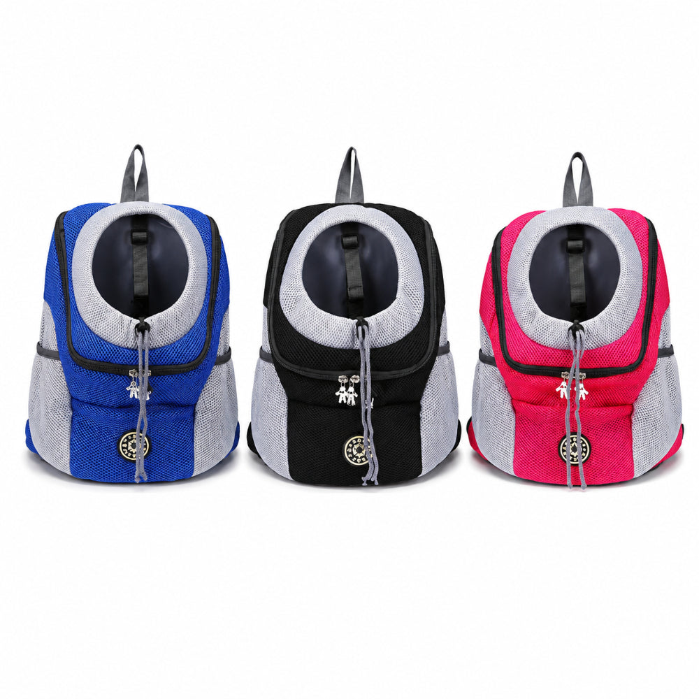 Pet Carrier Backpack Cats Dogs Breathable Mesh Travel Bag