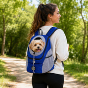 Pet Carrier Backpack Cats Dogs Breathable Mesh Travel Bag