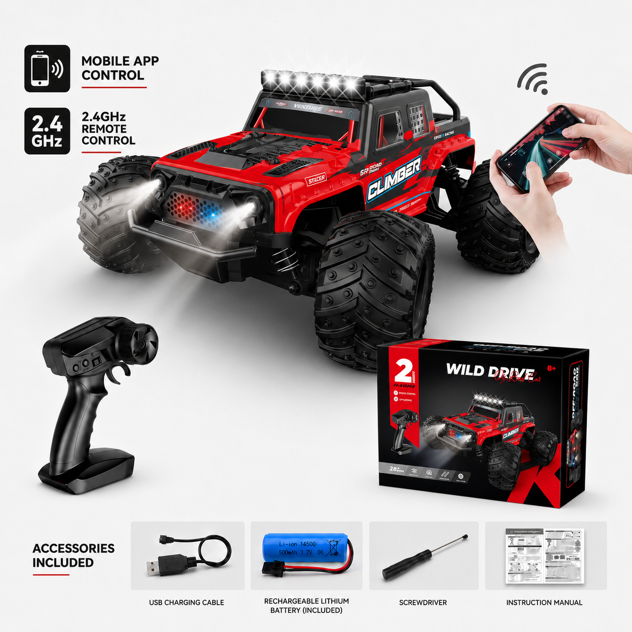 Remote Control Truck Off Road Adventure All Terrain Fun