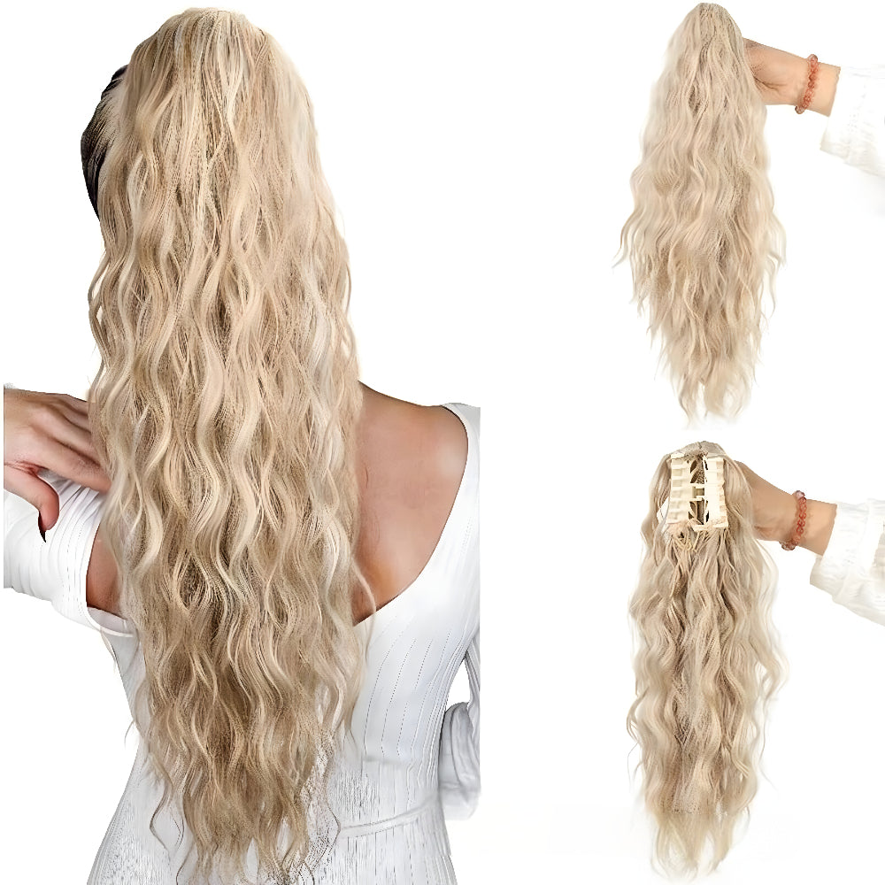 Voluminous Drawstring Ponytail Extension Instant Hair