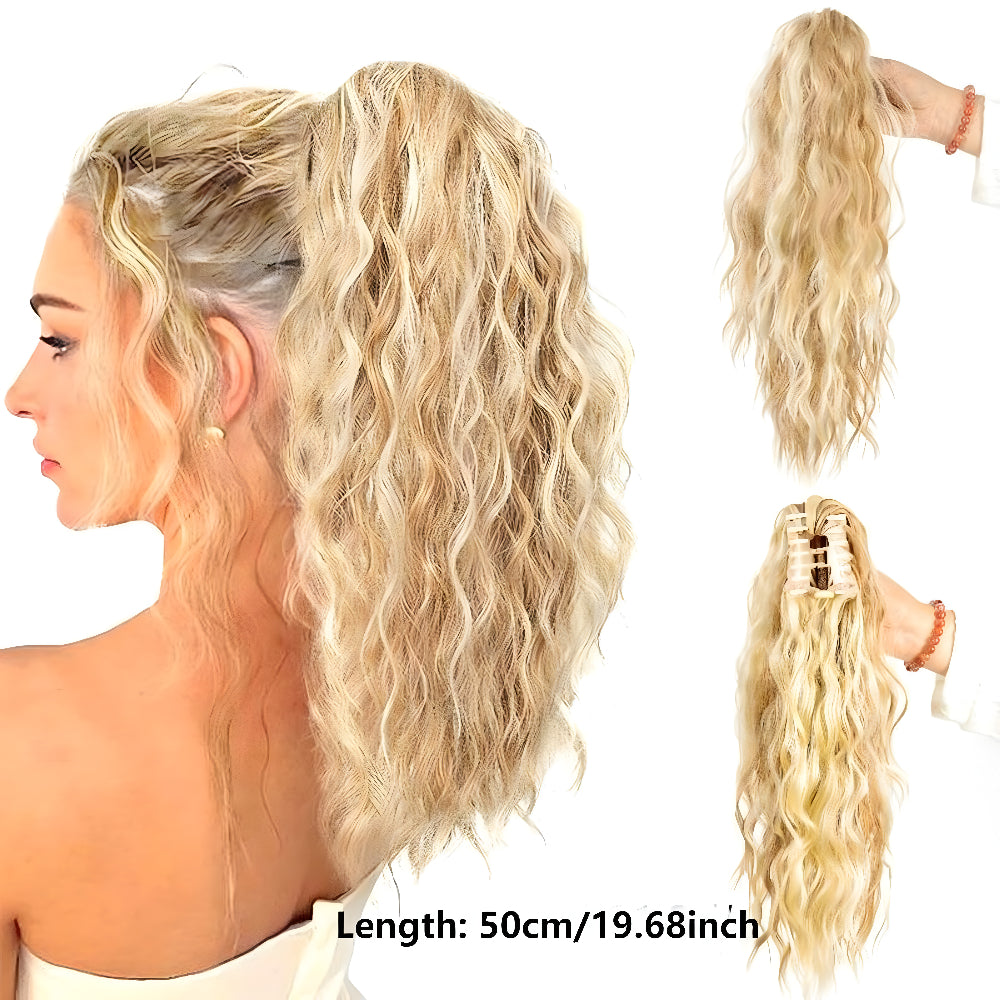 Voluminous Drawstring Ponytail Extension Instant Hair