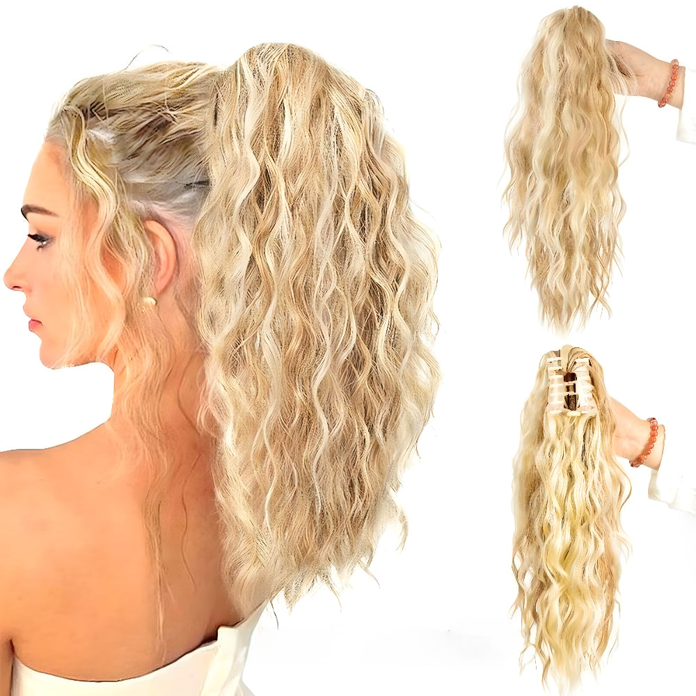 Voluminous Drawstring Ponytail Extension Instant Hair