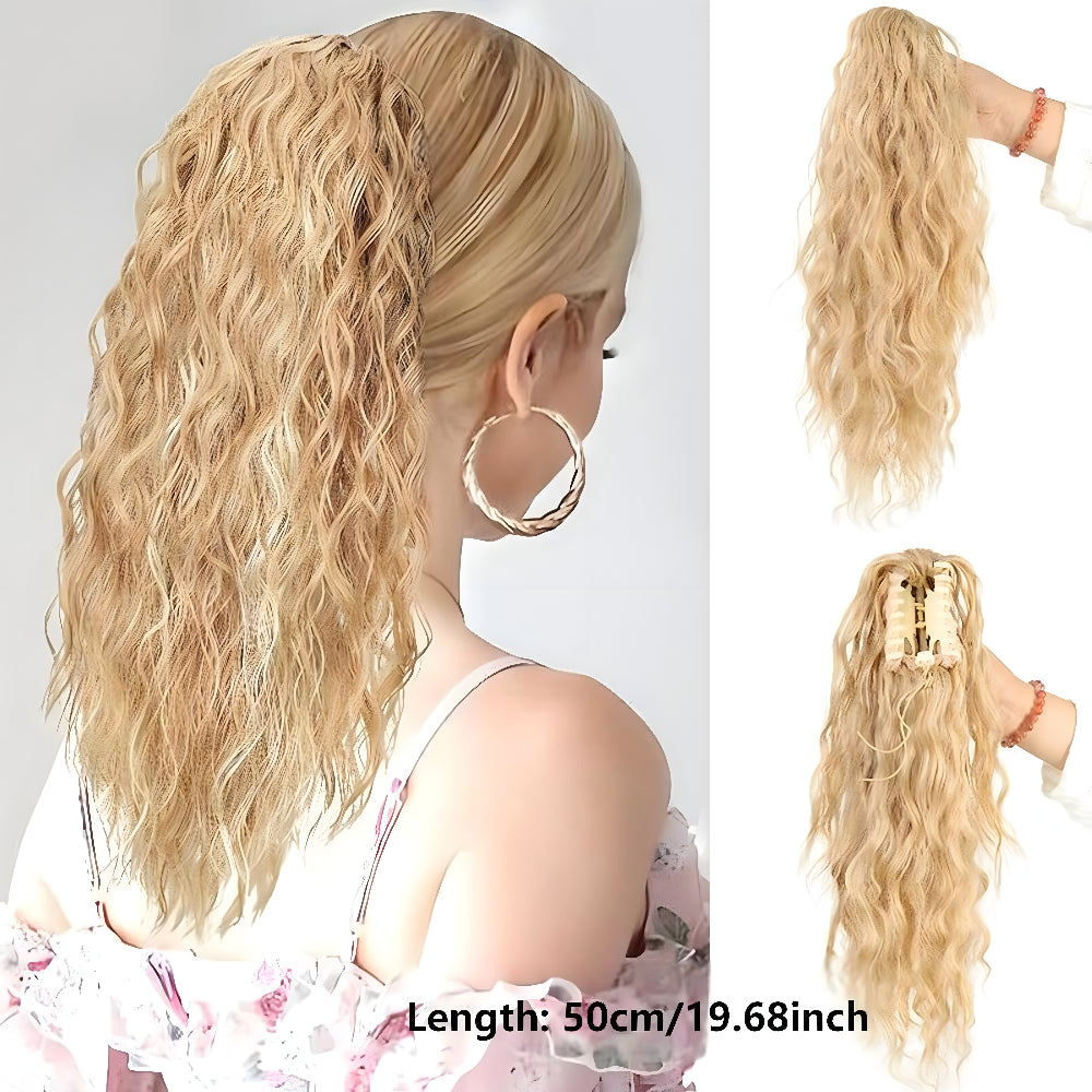 Voluminous Drawstring Ponytail Extension Instant Hair
