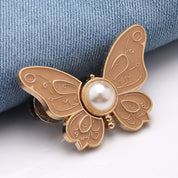 Waist Adjuster Button Butterfly Jeans Clothing Tightener Pin - Image 6