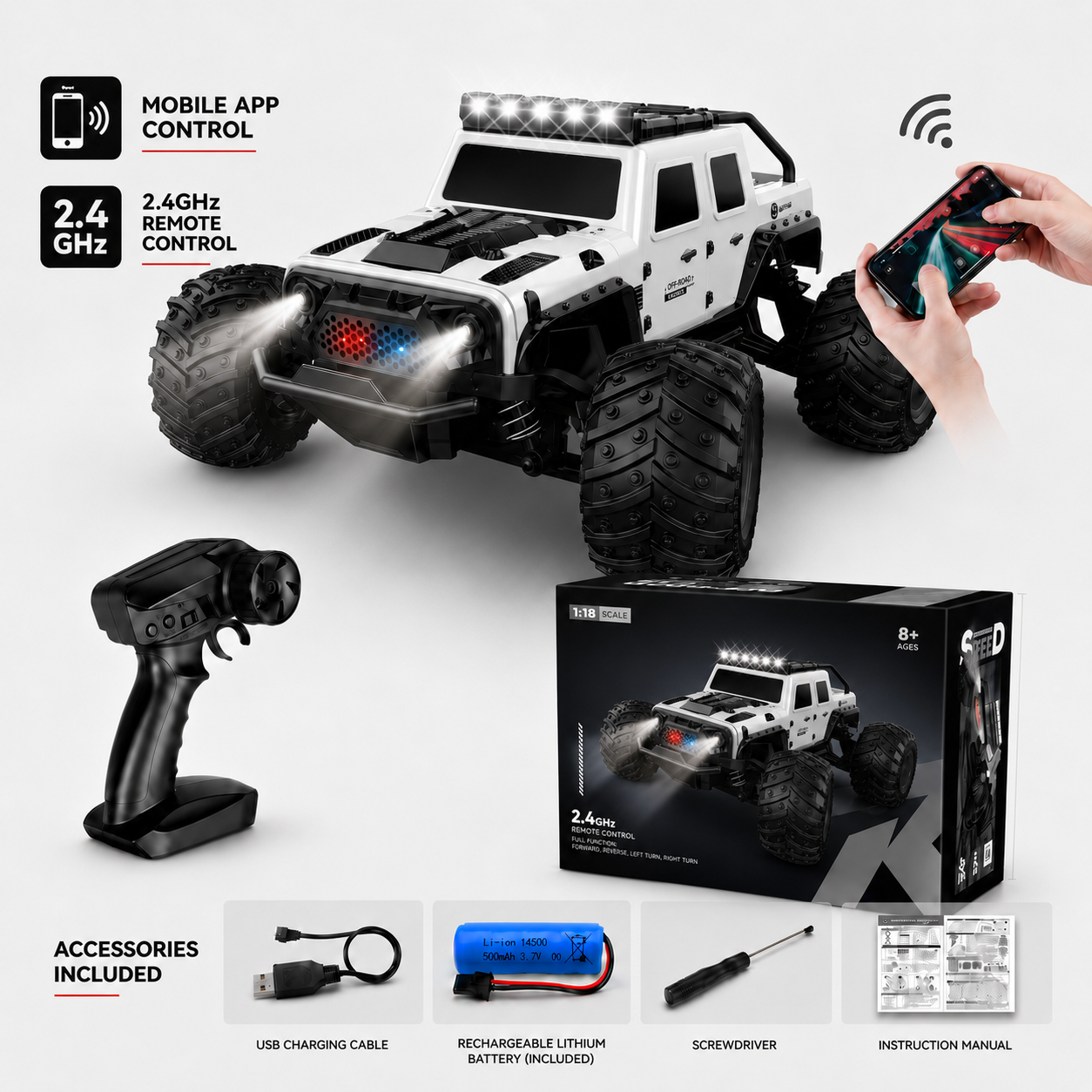 Remote Control Truck Off Road Adventure All Terrain Fun