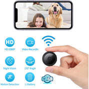 Wireless 1080p Security Camera Night Vision Magnetic Mount