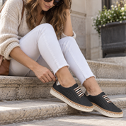 Women's Slip On Sneakers Walking Shoes Flat Sole Casual Design