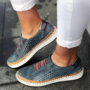 Women's Slip On Sneakers Walking Shoes Flat Sole Casual Design