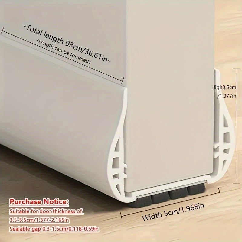 Adjustable Doorstop Insulation and Soundproofing - Image 2