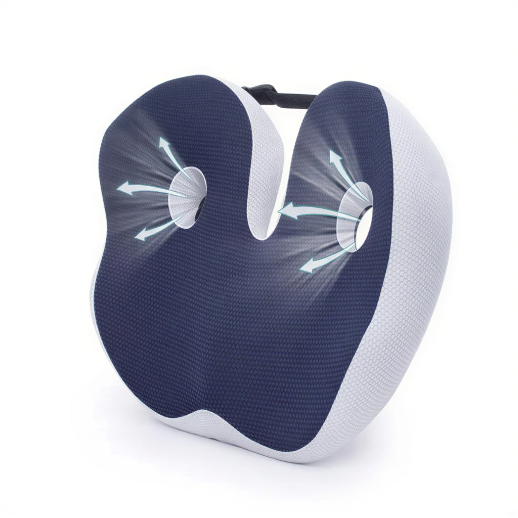 Seat Cushion Memory Foam Adjustable Inserts Ergonomic Chair Support