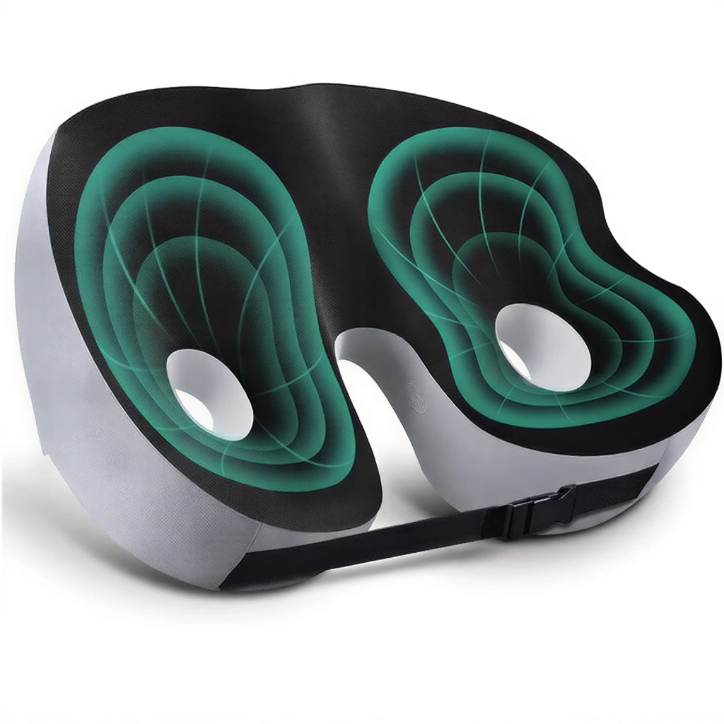 Seat Cushion Memory Foam Adjustable Inserts Ergonomic Chair Support