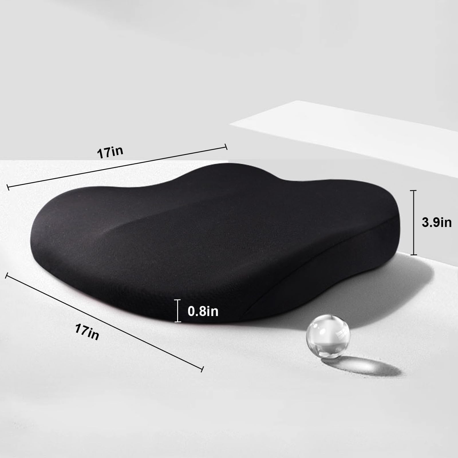Adult Car Booster Seat Cushion Comfort and Improved Visibility - Image 6