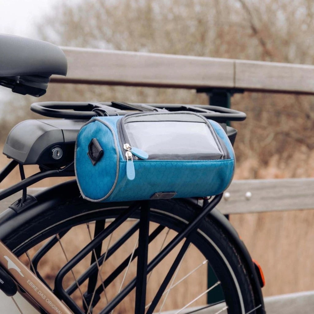Bike Phone Holder Bicycle Handlebar Bag Waterproof Design - Image 5
