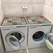 Boho Laundry Appliance Mat Washer and Dryer Protection - Image 2