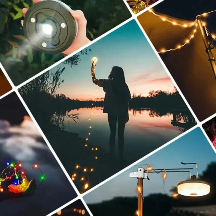 Camping Lantern 10m Rgb String Lights Outdoor Adventures - Image 6