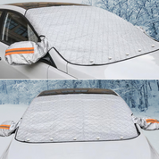 Car Windshield Snow Cover Magnetic Frost Protection Winter Weather - Image 1