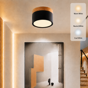 Ceiling Small Flush Mount Modern Metal Cylinder - Image 12