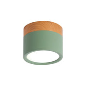 Ceiling Small Flush Mount Modern Metal Cylinder - Image 22