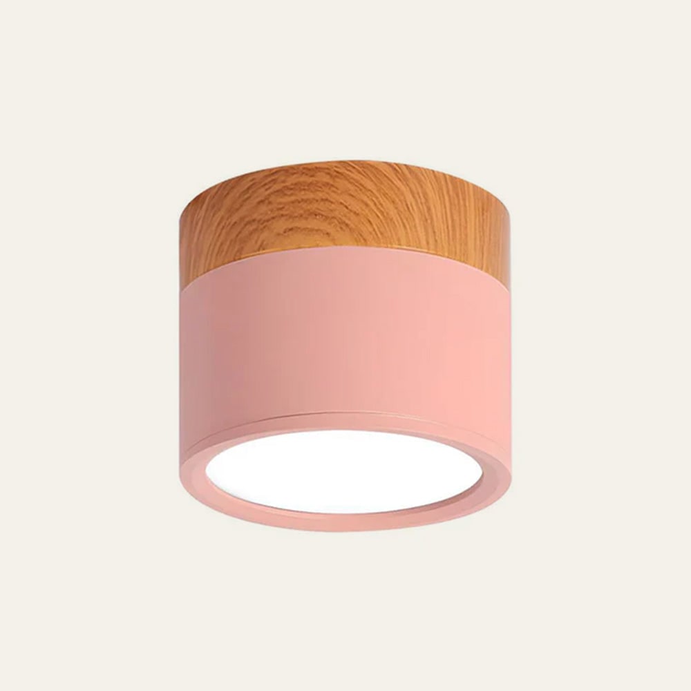 Ceiling Small Flush Mount Modern Metal Cylinder - Image 24