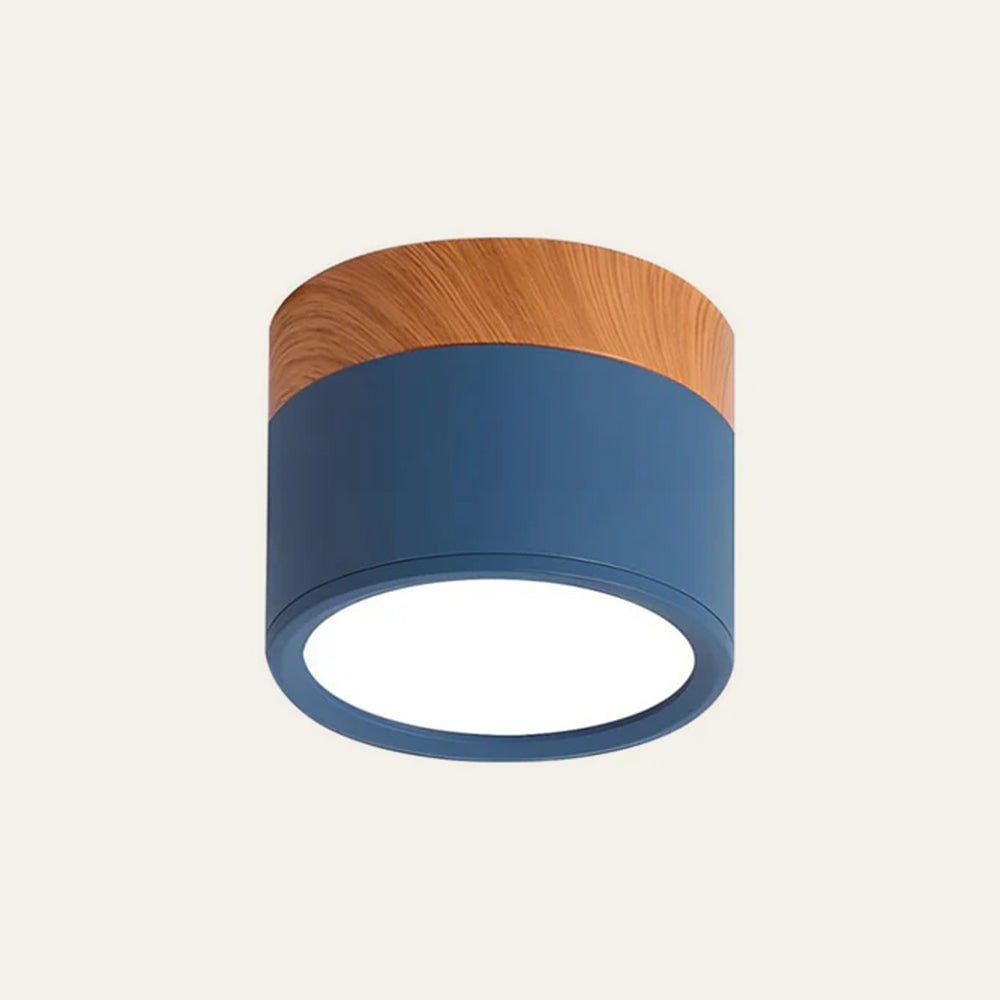 Ceiling Small Flush Mount Modern Metal Cylinder - Image 43