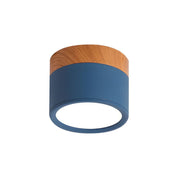 Ceiling Small Flush Mount Modern Metal Cylinder - Image 44