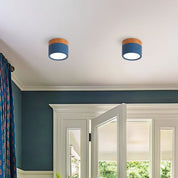 Ceiling Small Flush Mount Modern Metal Cylinder - Image 45