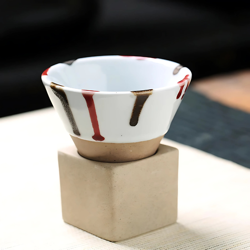 Ceramic Coffee Mug Set Unique Glazes and Stoneware Base - Image 11