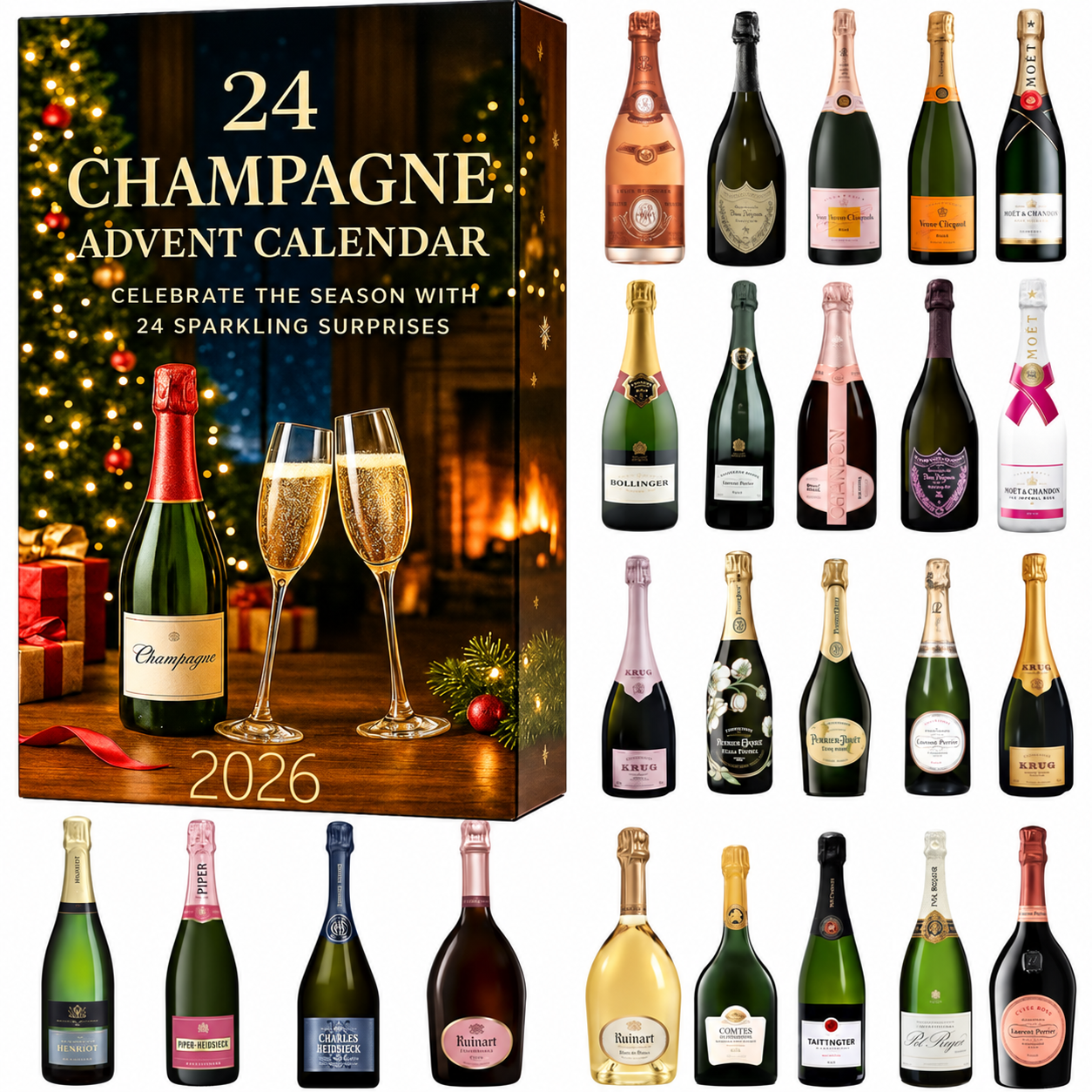 Champagne Advent Calendar 24 Sparkling Surprises 2026 - Image 2