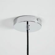 Chandelier Ceiling Light Mid Century Brown Glass Pendant Lamp - Image 17