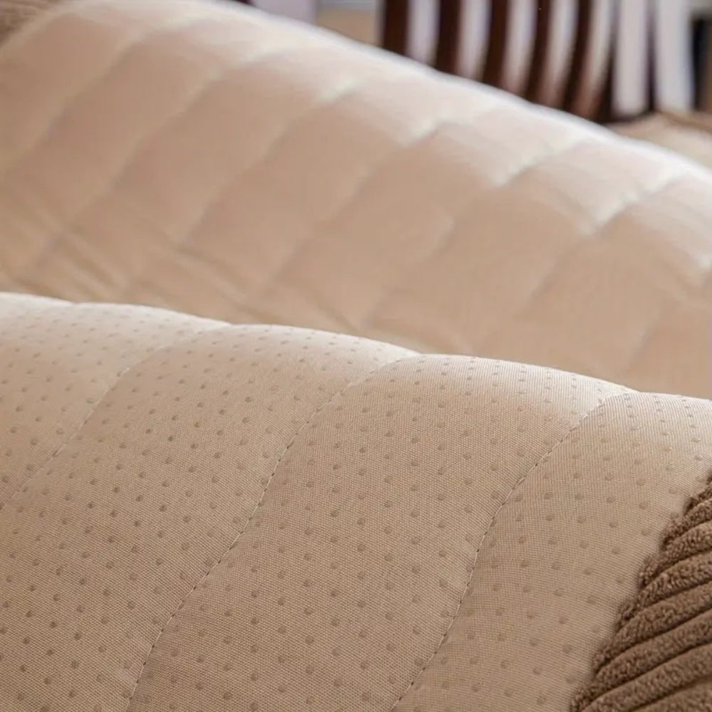 Chic Plush Sofa Cover Protection and Style Living Room - Image 6