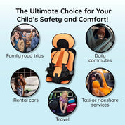 Child Safety Car Seat Cushion Comfortable & Secure Fit - Image 13