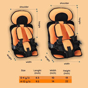 Child Safety Car Seat Cushion Comfortable & Secure Fit - Image 17