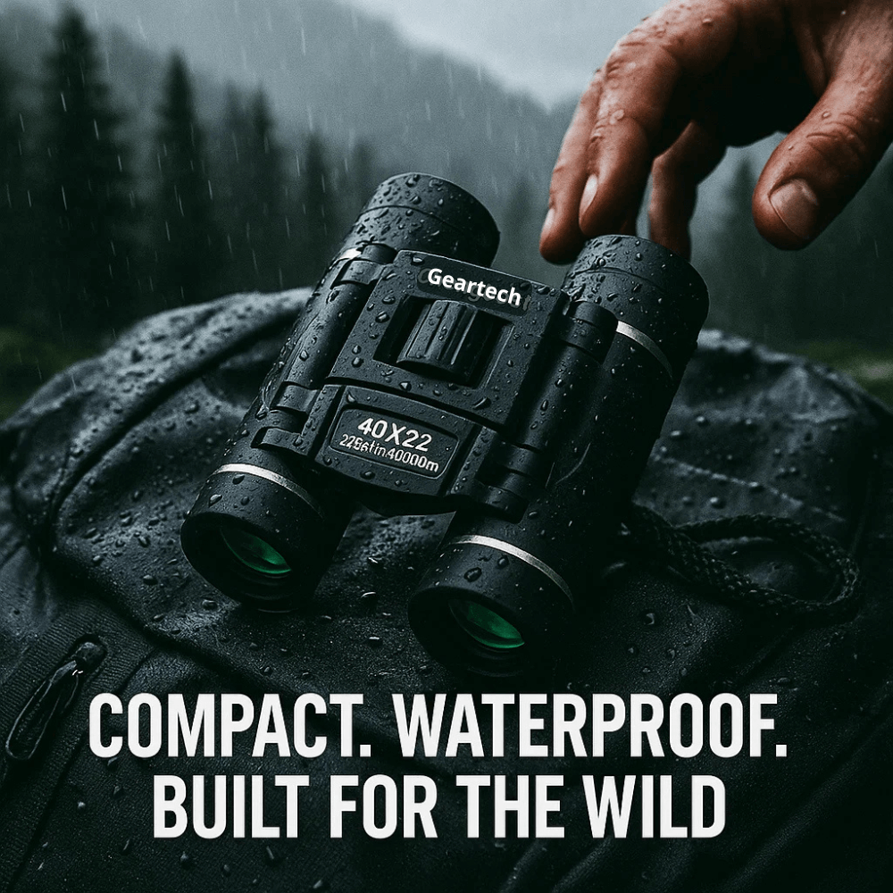 Compact 40x22 Binoculars Camping Hiking Birdwatching - Image 4