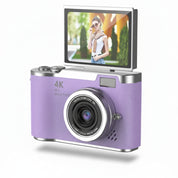 Compact Digital Camera Rechargeable Battery Flip Screen - Image 5