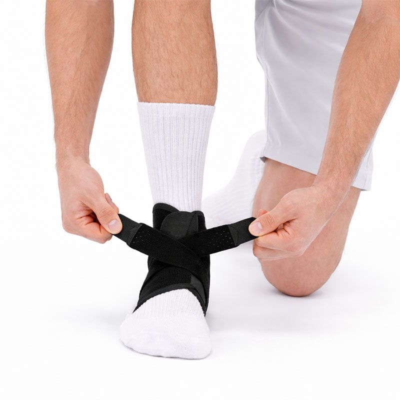 Compression Ankle Support Brace Injury Recovery and Stability - Image 2