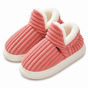 Cozy Fleece Lined Slippers Non-Slip Sole Indoor Comfort - Image 6