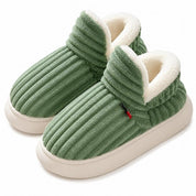 Cozy Fleece Lined Slippers Non-Slip Sole Indoor Comfort - Image 7