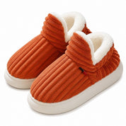 Cozy Fleece Lined Slippers Non-Slip Sole Indoor Comfort - Image 9